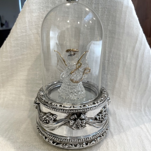 International Silver Company Other - International Silver Company Illuminated Angel Musical Globe